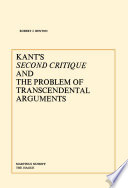 Kant's second Critique and the problem of transcendental arguments /