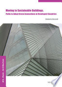 Moving to Sustainable Buildings : Paths to Adopt Green Innovations in Developed Countries /