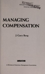 Managing compensation /