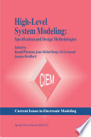 High-Level System Modeling : Specification Languages /