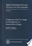 Cogroups and co-rings in categories of associative rings /