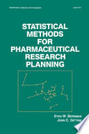 Statistical methods for pharmaceutical research planning /