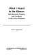 What I heard in the silence : role reversal, trauma, and creativity in the lives of women /