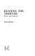 Reading the thirties : texts and contexts /