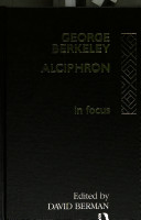 Alciphron, or, The minute philosopher : in focus /