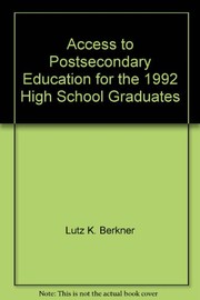 Access to postsecondary education for the 1992 high school graduates /