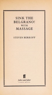 Sink the Belgrano! ; with, Massage /