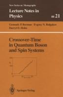 Crossover-time in quantum boson and spin systems /