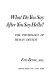 What do you say after you say hello? : The psychology of human destiny.