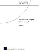 Japan's space program : a fork in the road? /