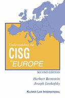 Understanding the CISG in Europe /