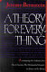 A theory for everything /