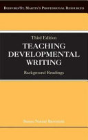 Teaching developmental writing : background readings /