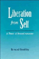 Liberation from self : a theory of personal autonomy /