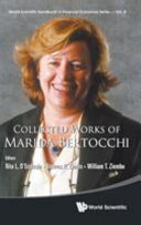 Collected works of Professor Marida Bertocchi /