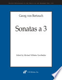Sonatas a 3 /