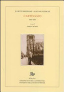 Carteggio, 1930-1973 /