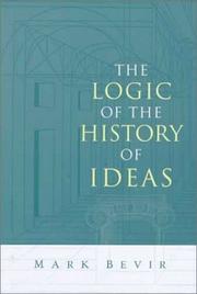 The logic of the history of ideas /