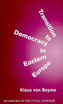 Transition to democracy in Eastern Europe /