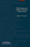 The promise of India's secular democracy /