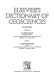 Elsevier's dictionary of geosciences.