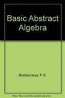 Basic abstract algebra /