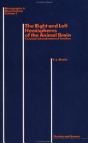 The right and left hemispheres of the animal brain : cerebral lateralization of function /