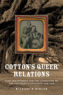 Cotton's queer relations : same-sex intimacy and the literature of the southern plantation, 1936-1968 /