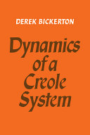 Dynamics of a creole system /