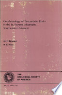 Geochronology of Precambrian rocks in the St. Francois Mountains, southeastern Missouri /