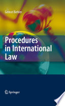 Procedures in international law /