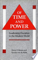 Of time and power : leadership duration in the modern world /
