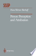 Person Perception and Attribution /