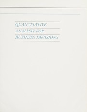 Quantitative analysis for business decisions /