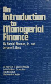 An introduction to managerial finance /