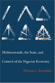 Multinationals, the state, and control of the Nigerian economy /