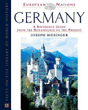 Germany : a reference guide from the Renaissance to the present /