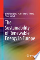 The sustainability of renewable energy in Europe /