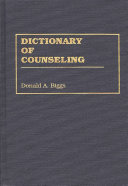 Dictionary of counseling /