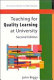 Teaching for quality learning at university : what the student does /