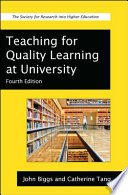 Teaching for quality learning at university : what the student does /