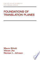 Foundations of translation planes /