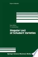 Singular loci of Schubert varieties /