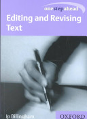 Editing and revising text /