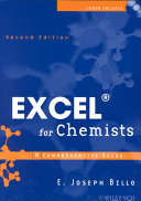 Excel for chemists : a comprehensive guide /