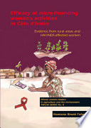 Efficacy of micro-financing women's activities in Côte d'Ivoire : evidence from rural areas and HIV/AIDS-affected women /