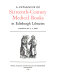 A catalogue of sixteenth-century medical books in Edinburgh libraries /