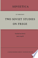 Two Soviet Studies on Frege /