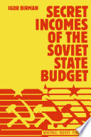 Secret incomes of the Soviet state budget /