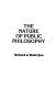 The nature of public philosophy /